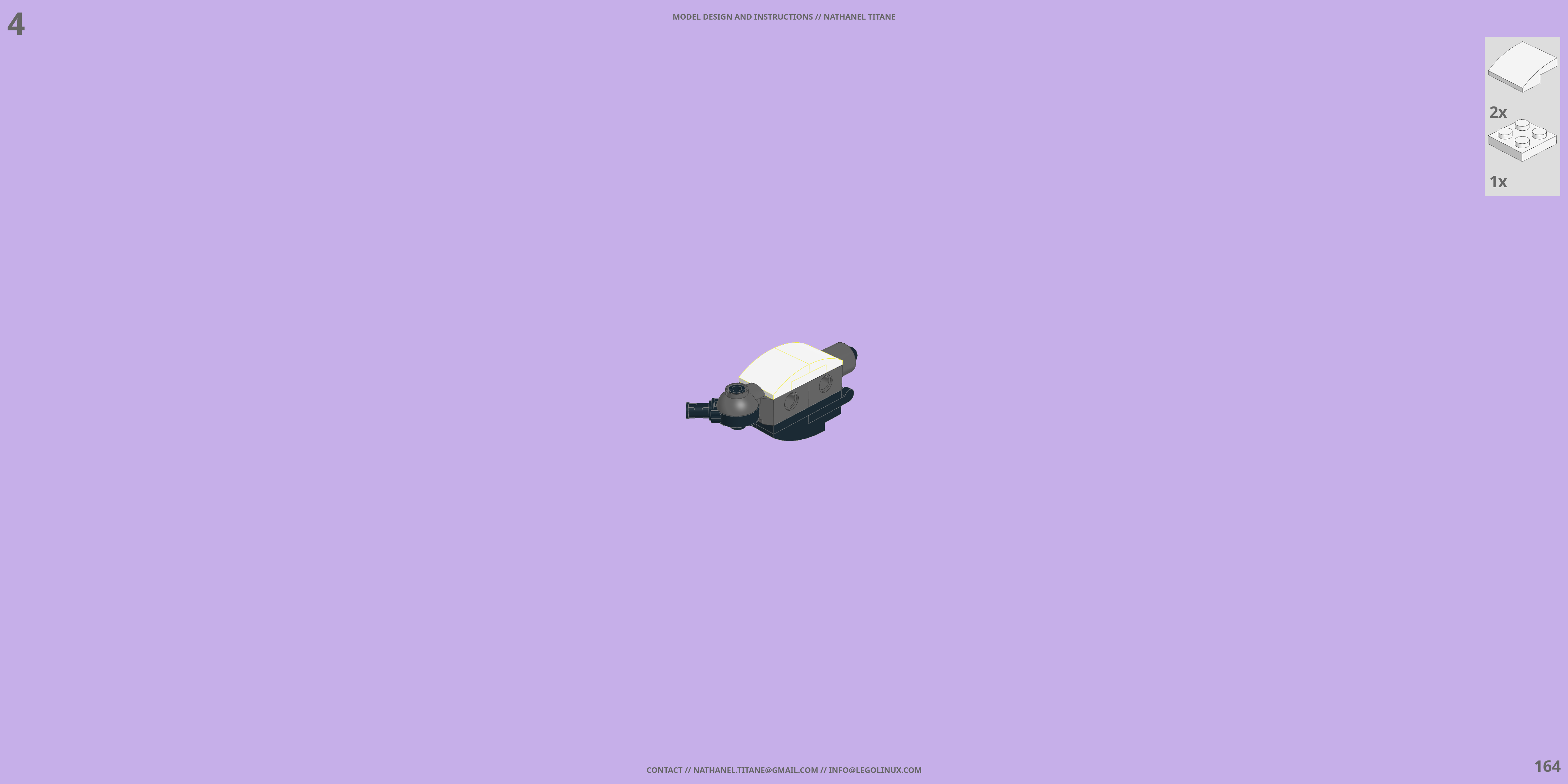 VF-22 STURMVOGEL // GERWALK LEGO® MOC - Instruction Sample - Page 4