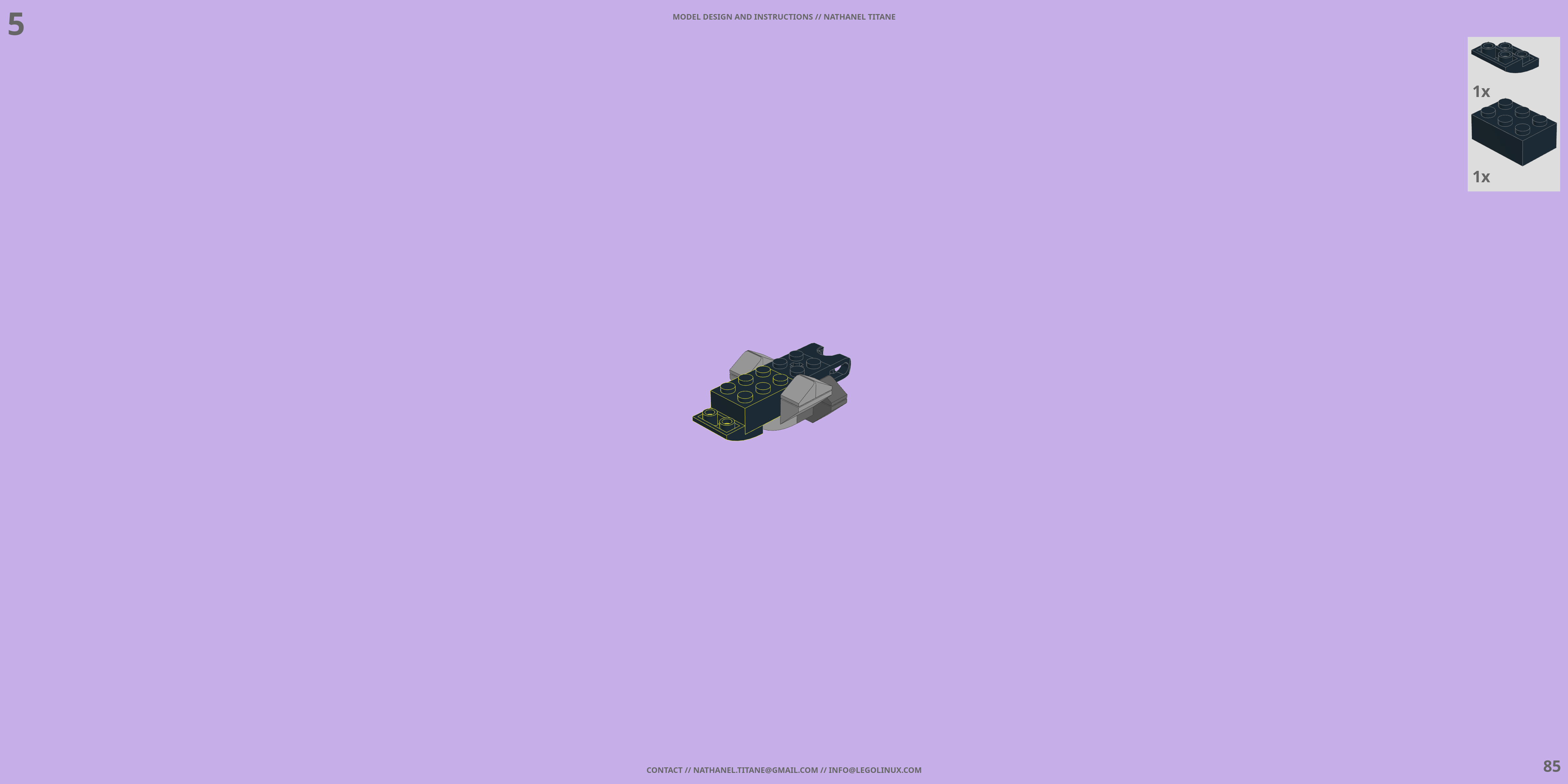 VF-25 MESSIAH // BATTROID LEGO® MOC - Instruction Sample - Page 3
