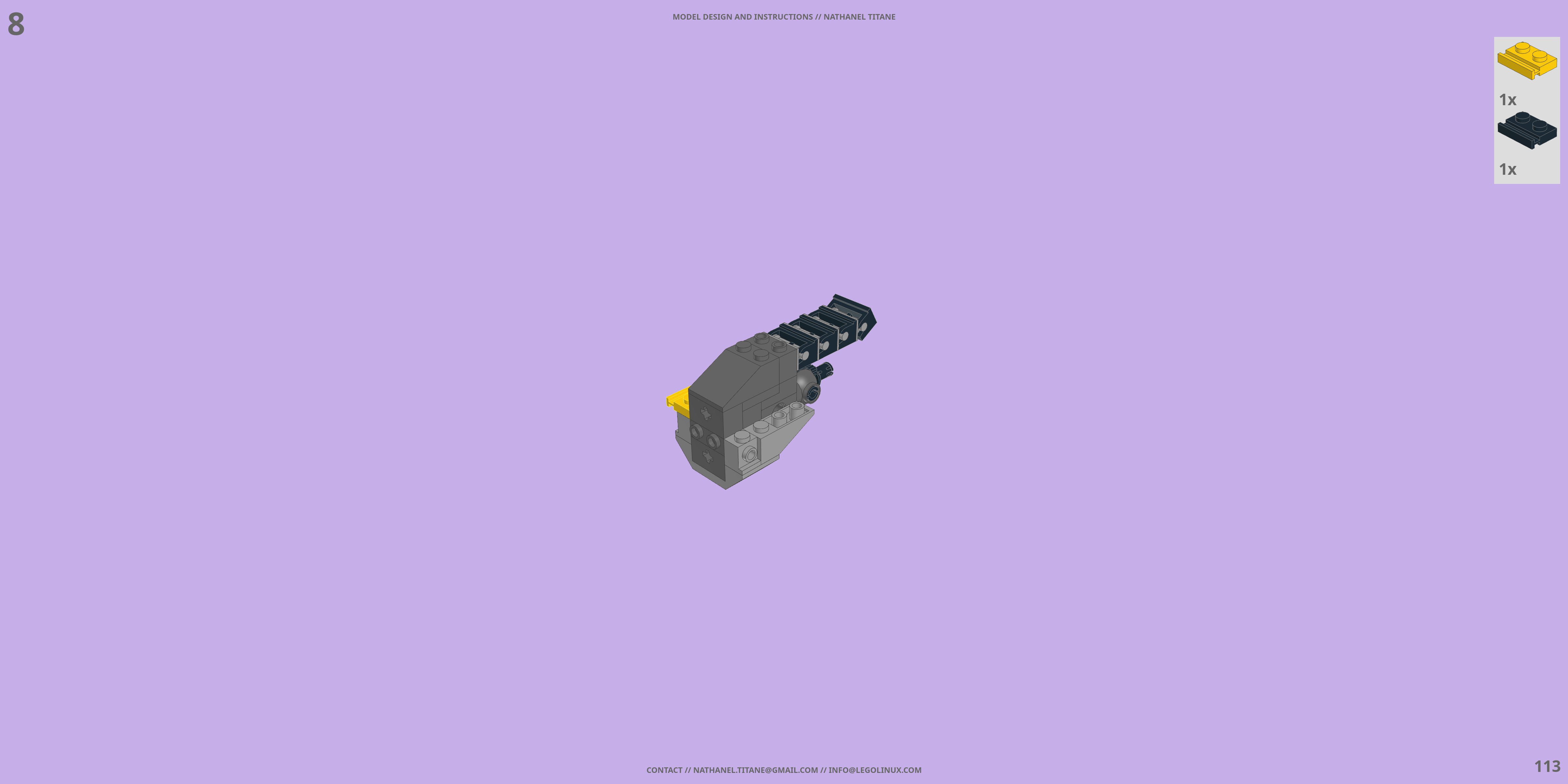 VF-25 MESSIAH // BATTROID LEGO® MOC - Instruction Sample - Page 4