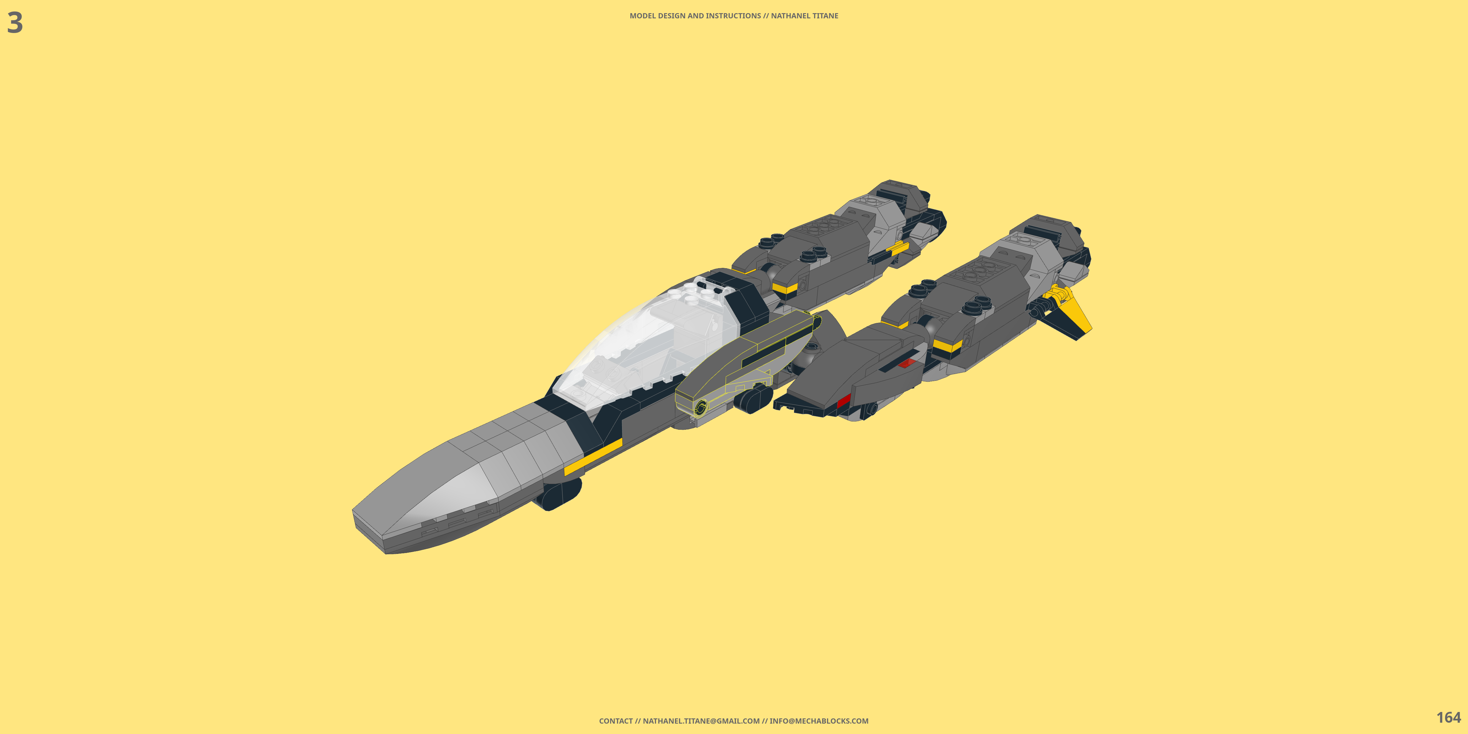 VF-25 MESSIAH // FIGHTER LEGO® MOC - Instruction Sample - Page 5