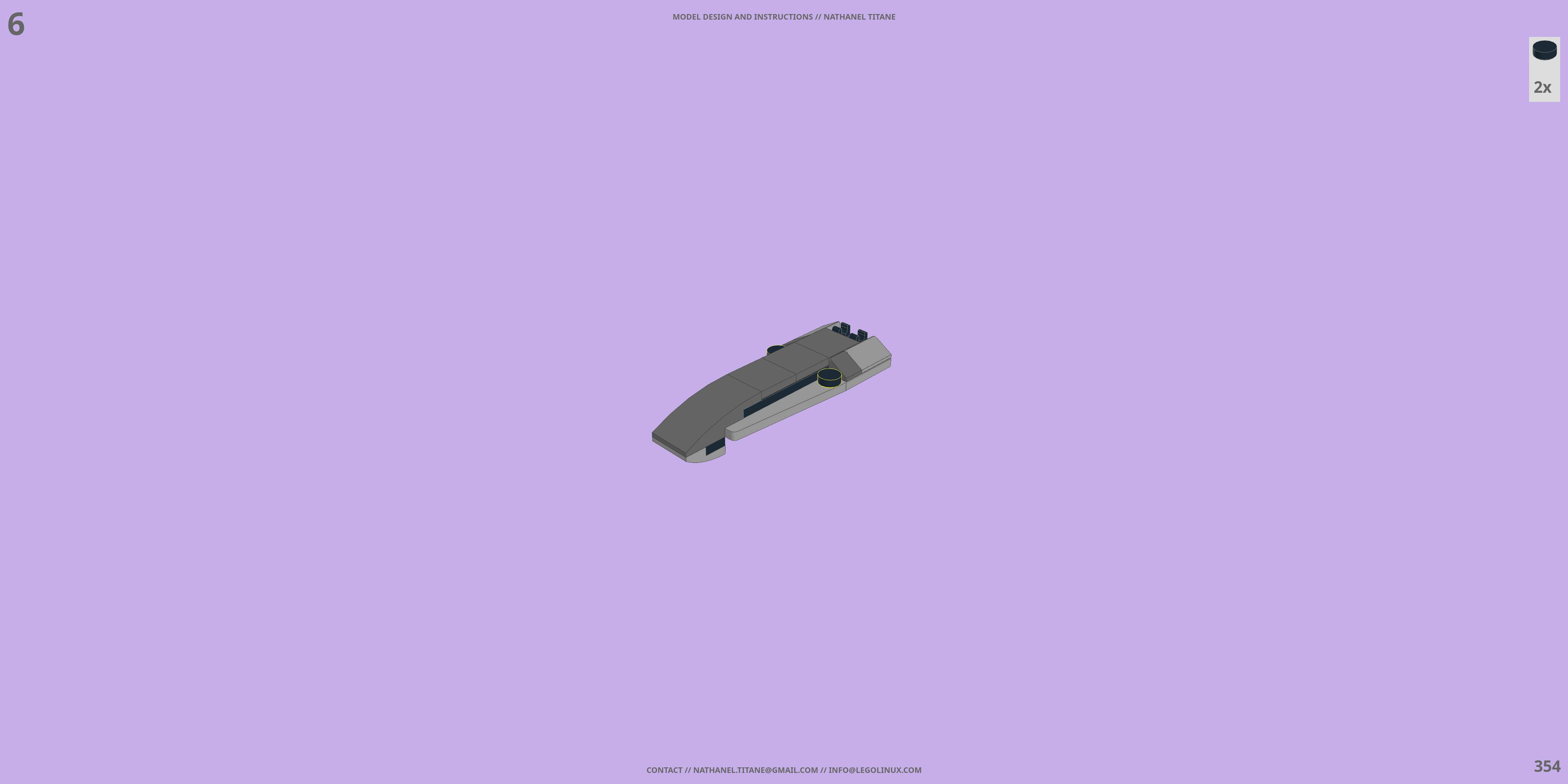 VF-25 MESSIAH // FIGHTER LEGO® MOC - Instruction Sample - Page 6