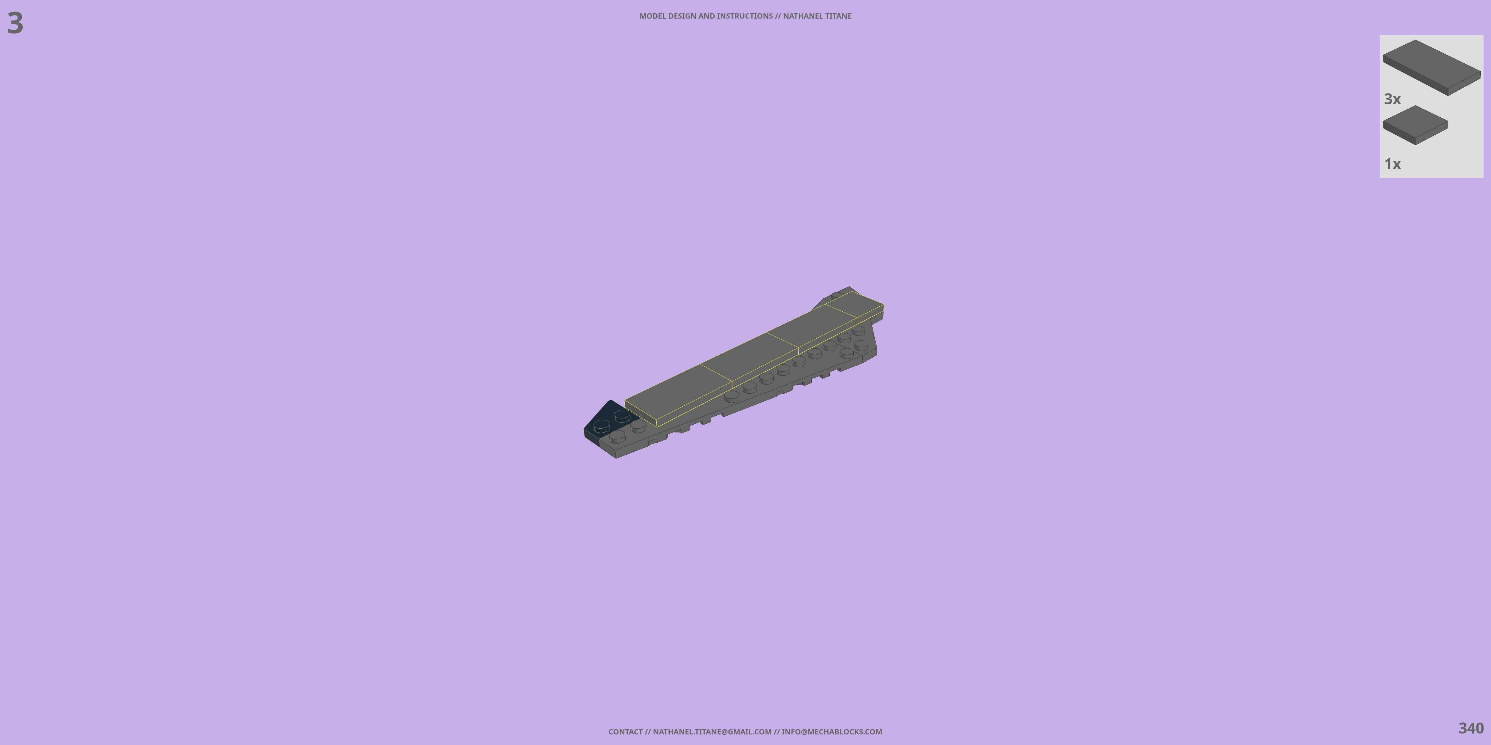 VF-25 MESSIAH // FIGHTER LEGO® MOC - Instruction Sample - Page 6