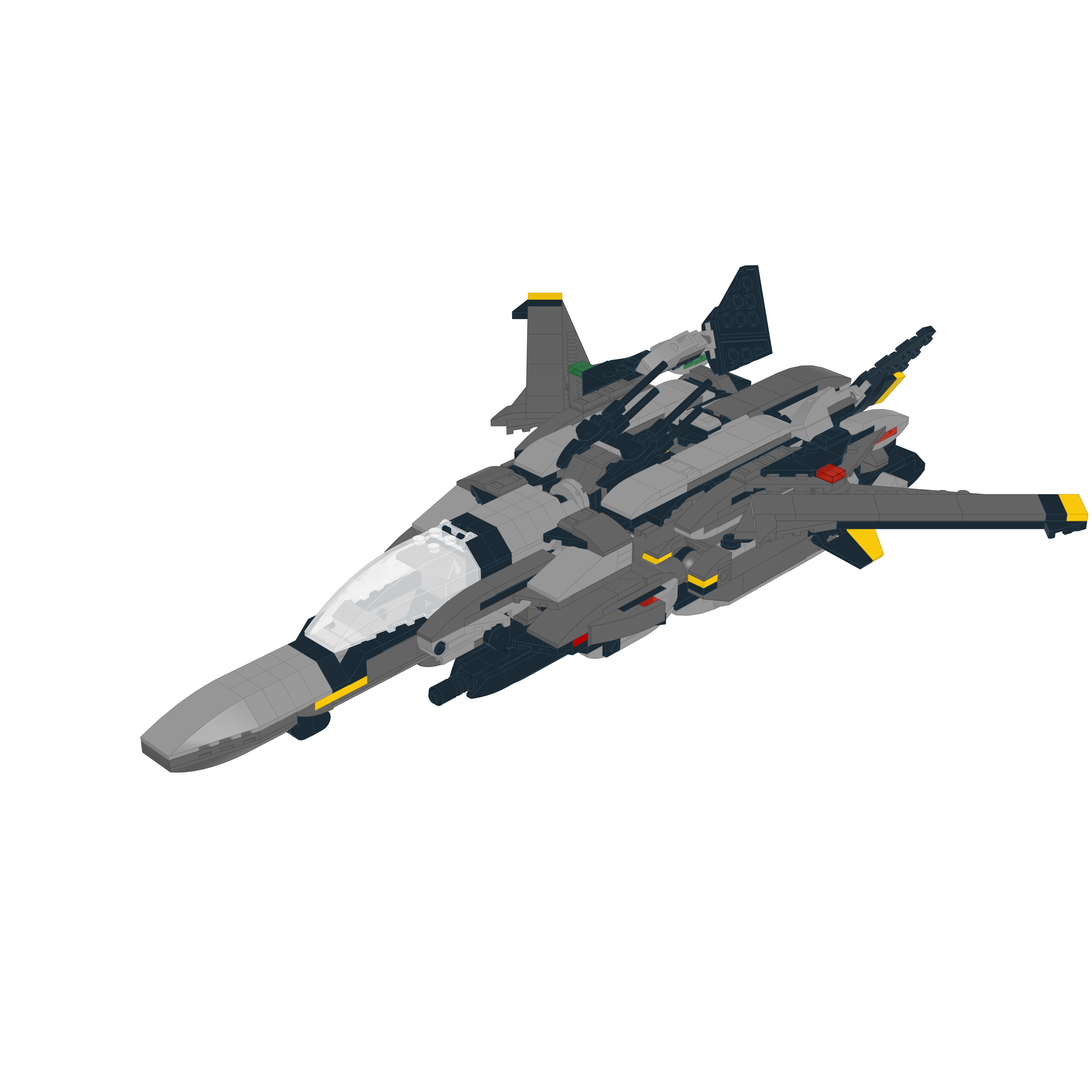 VF-25 MESSIAH // BATTROID LEGO® MOC - FIGHTER