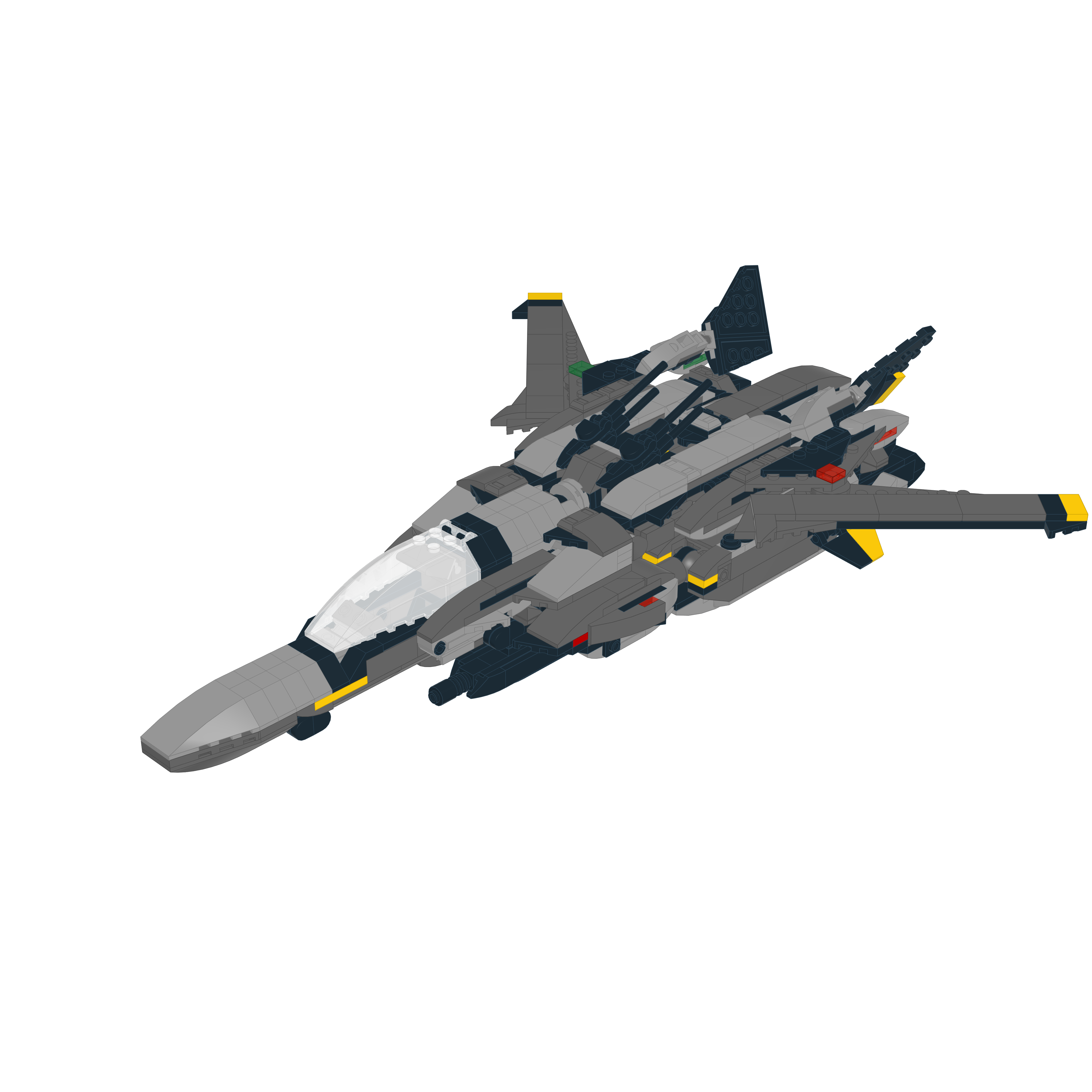 VF-25 MESSIAH // BATTROID LEGO® MOC - FIGHTER