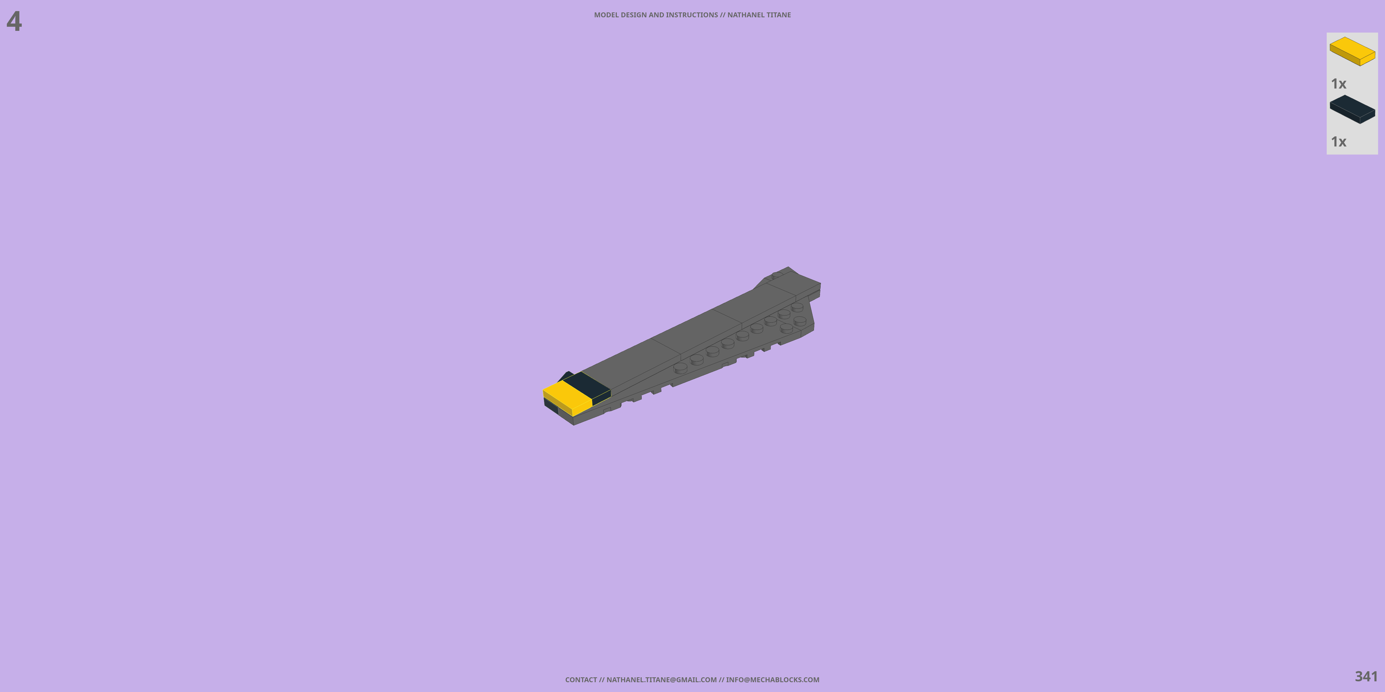 VF-25 MESSIAH // GERWALK LEGO® MOC - Instruction Sample - Page 6