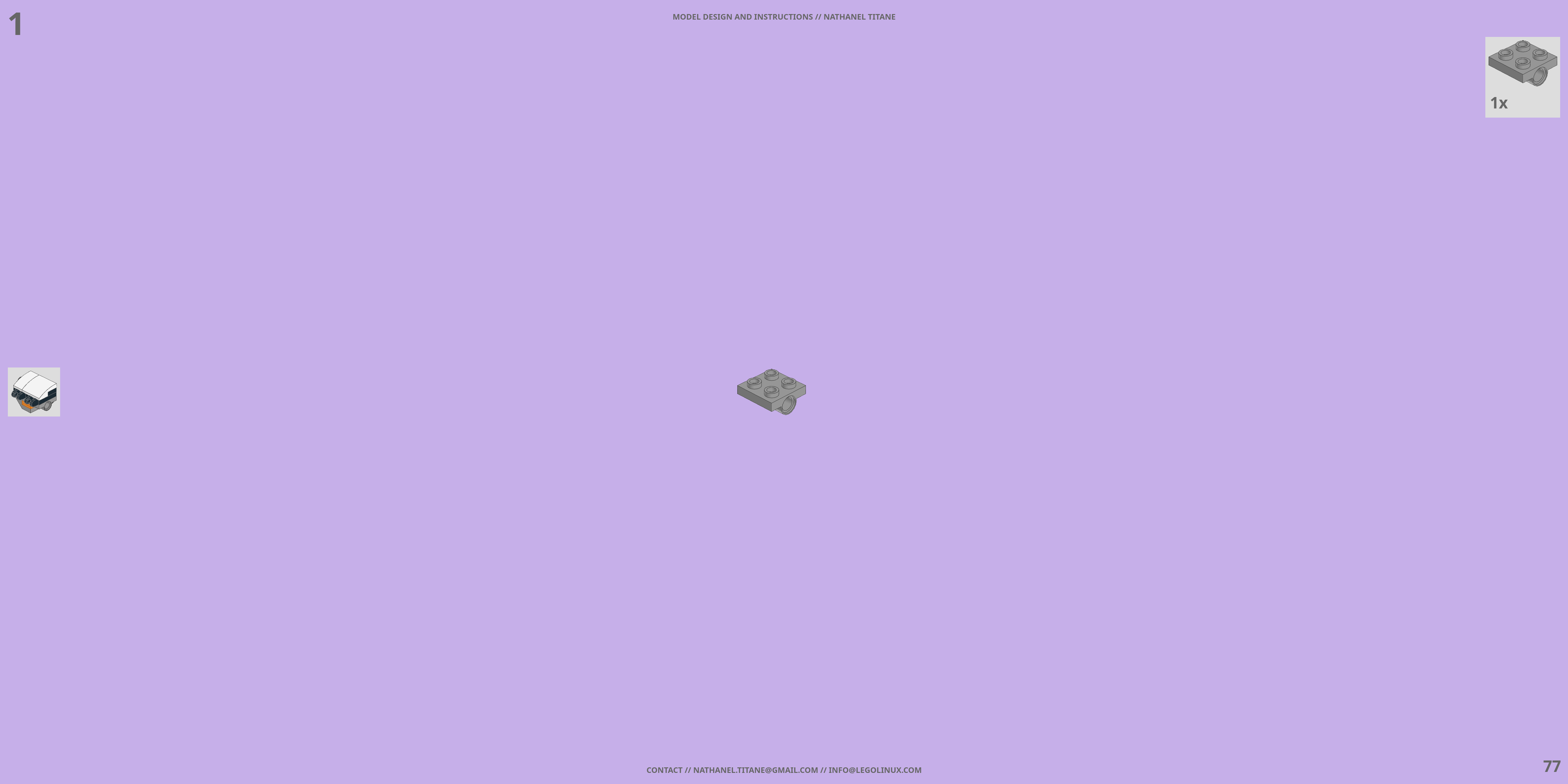 VF-5000 STAR MIRAGE // FIGHTER LEGO® MOC - Instruction Sample - Page 2