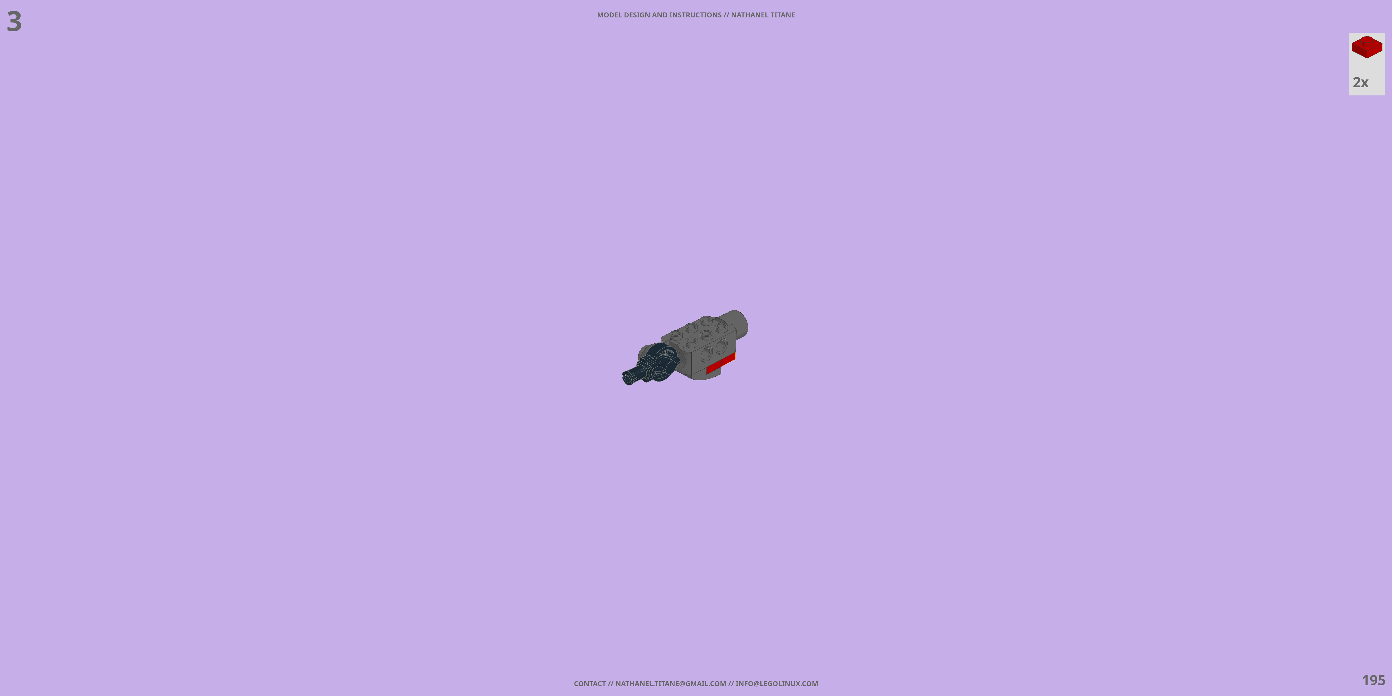 VF-5000 STAR MIRAGE // FIGHTER LEGO® MOC - Instruction Sample - Page 5