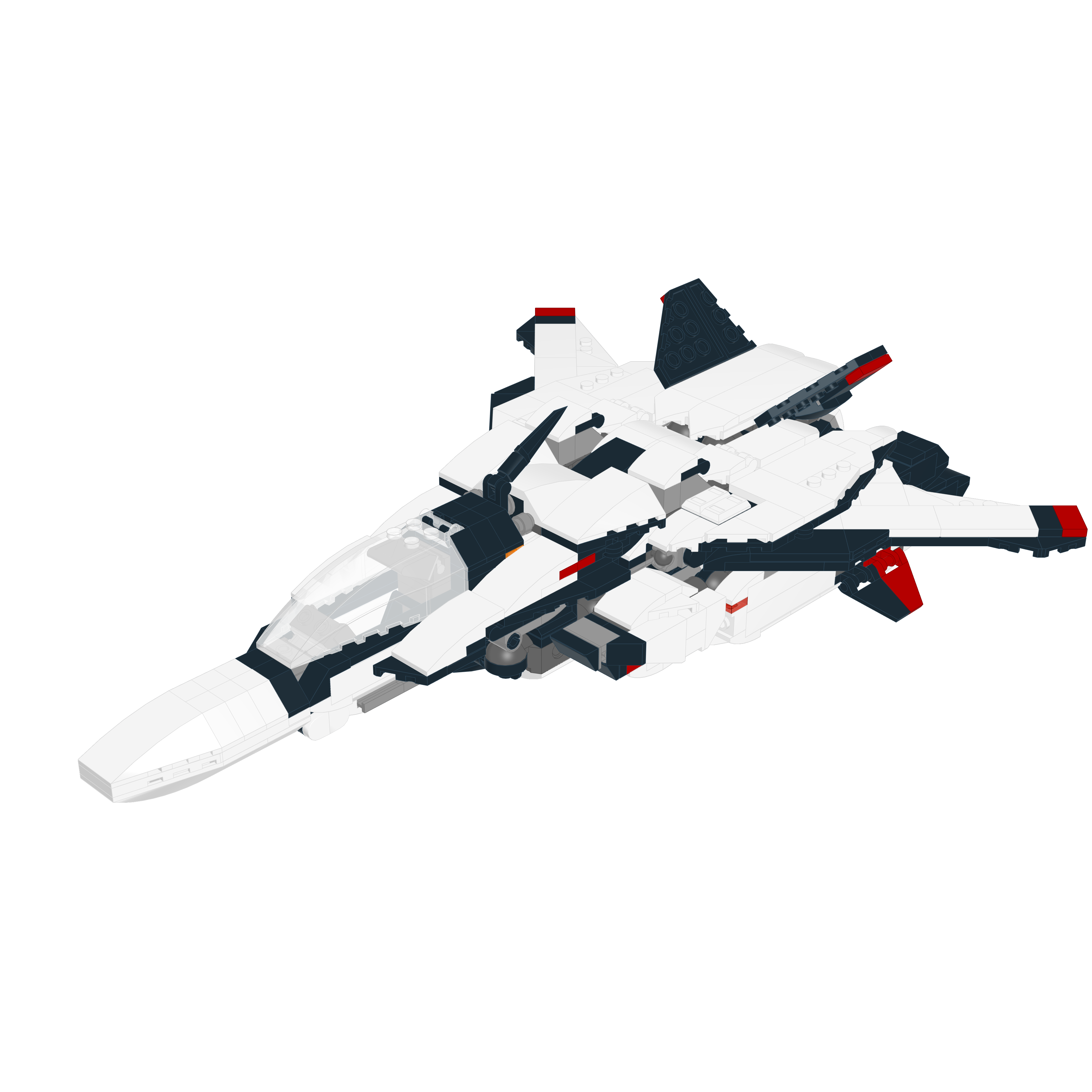 VF-5000 STAR MIRAGE // GERWALK LEGO® MOC - FIGHTER