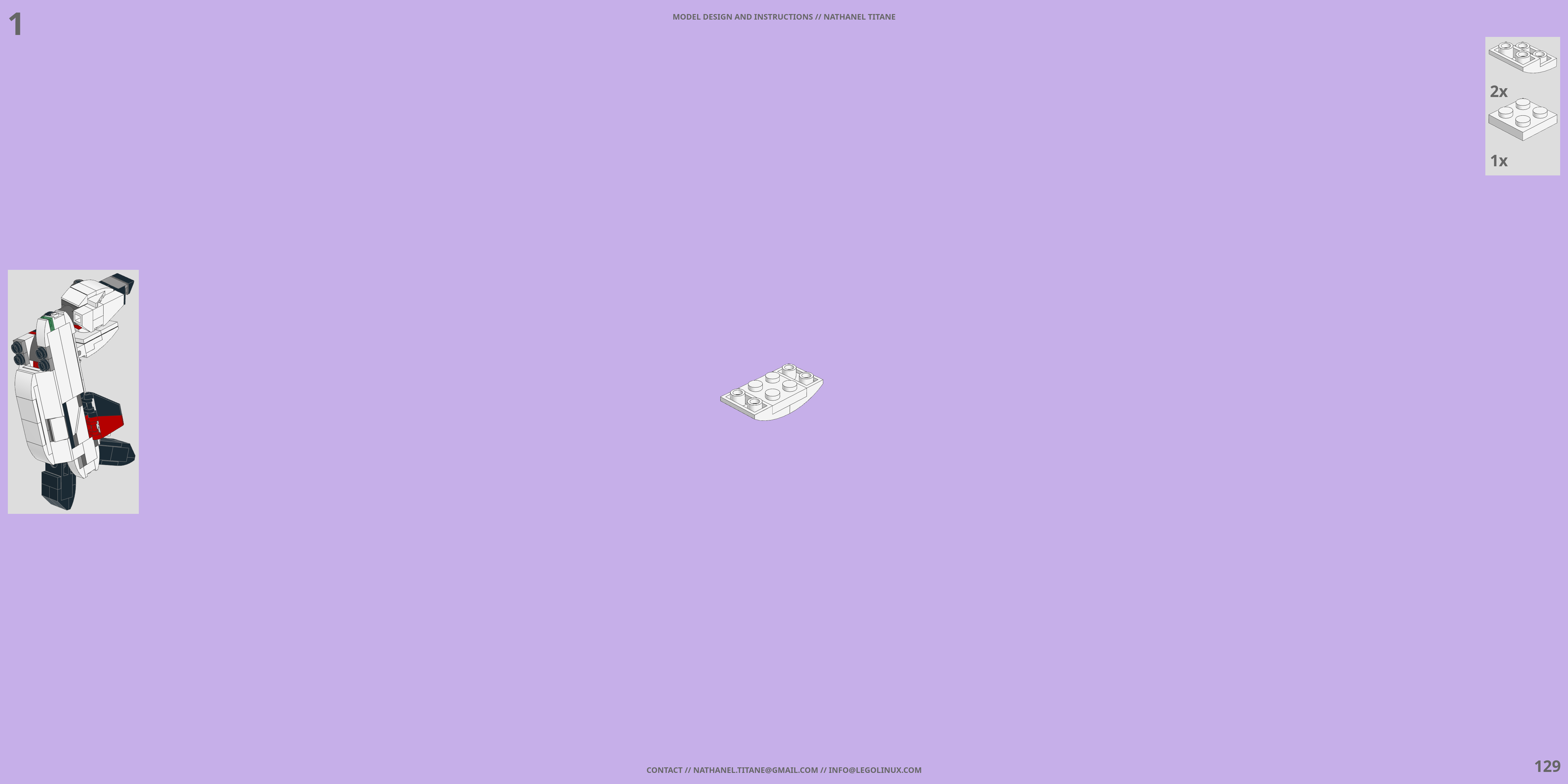 VF-5000 STAR MIRAGE // GERWALK LEGO® MOC - Instruction Sample - Page 4
