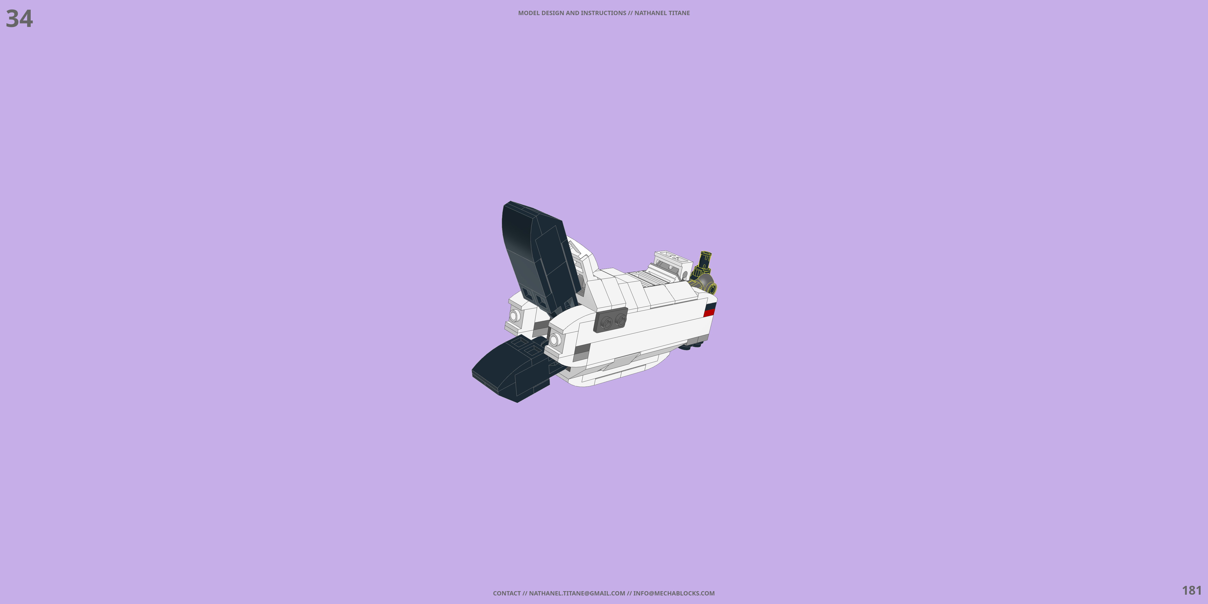 VF-5000 STAR MIRAGE // GERWALK LEGO® MOC - Instruction Sample - Page 5
