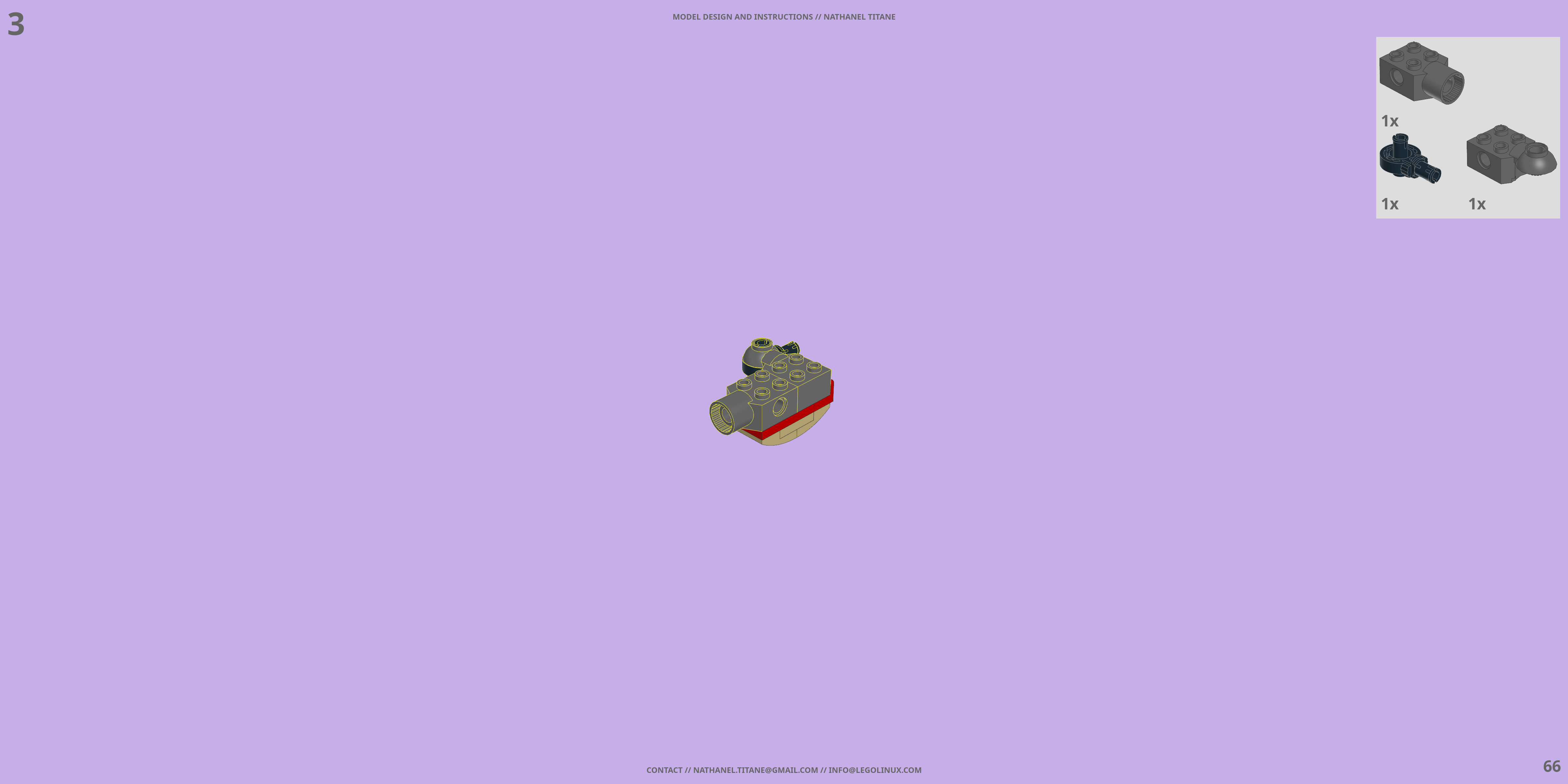 YF-19 ALPHA ONE // BATTROID LEGO® MOC - Instruction Sample - Page 2