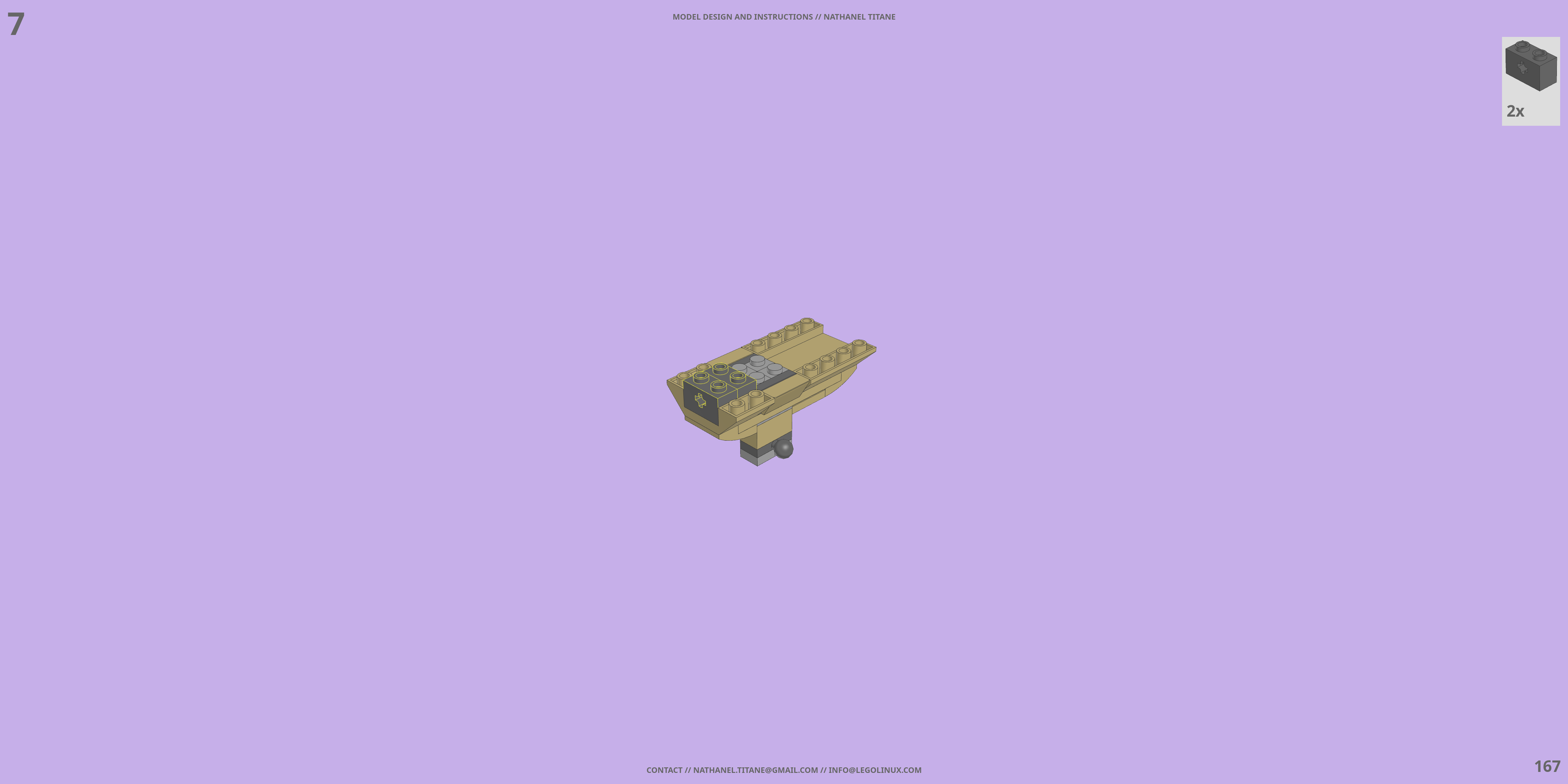 YF-19 ALPHA ONE // BATTROID LEGO® MOC - Instruction Sample - Page 5