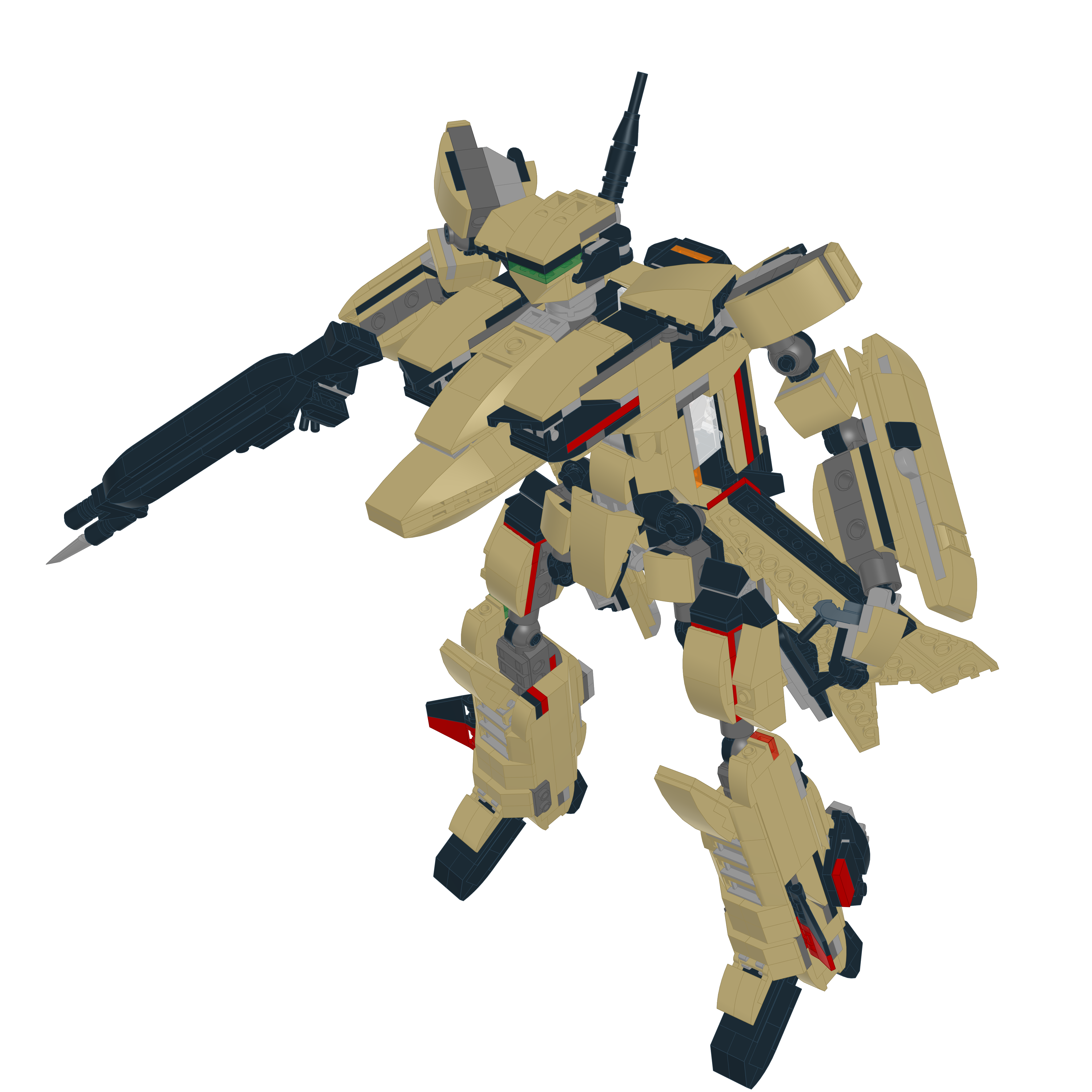 YF-19S ALPHA ONE // FIGHTER LEGO® MOC - BATTROID