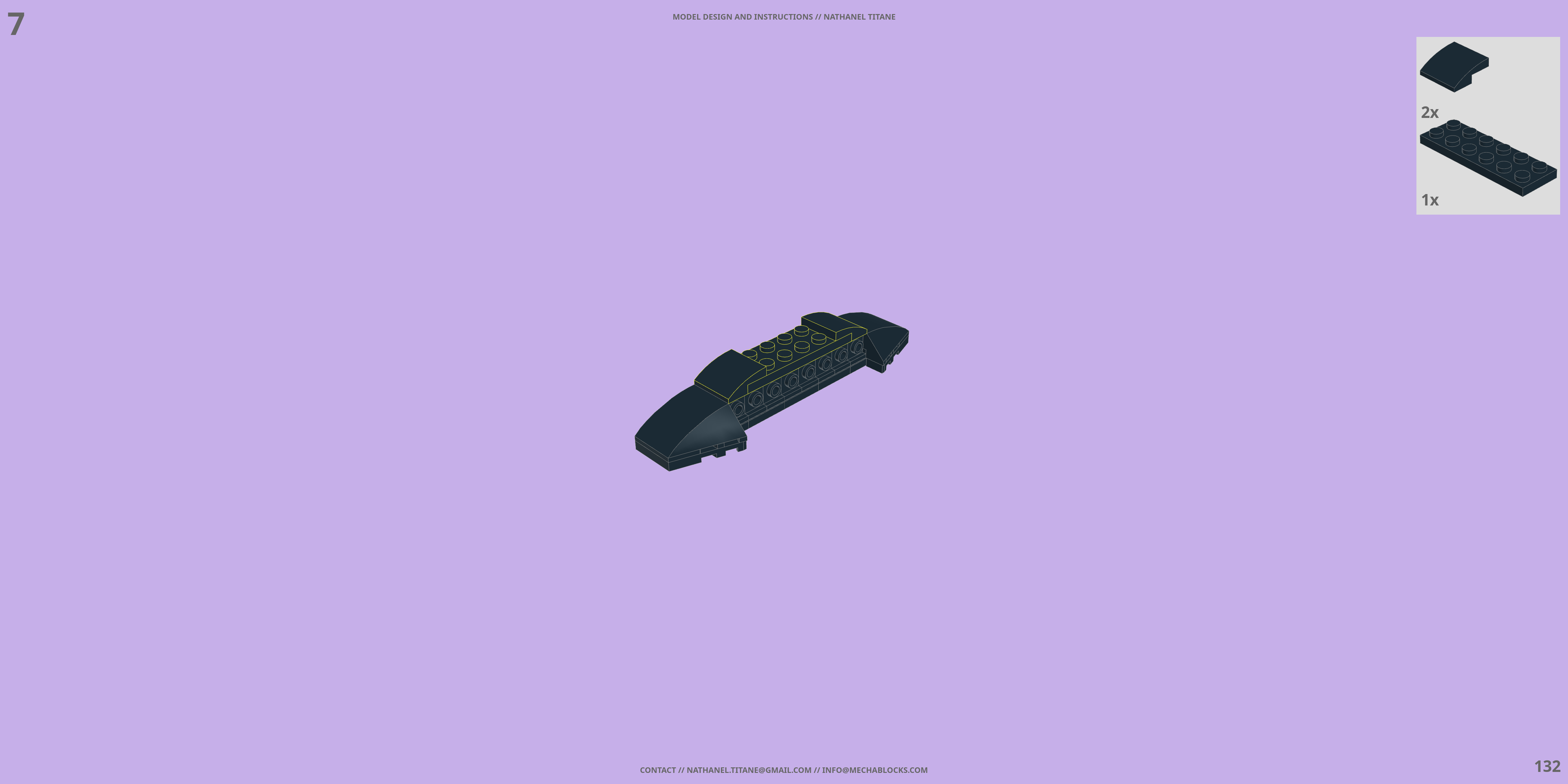 YF-19S ALPHA ONE // SUPER GERWALK LEGO® MOC - Instruction Sample - Page 4