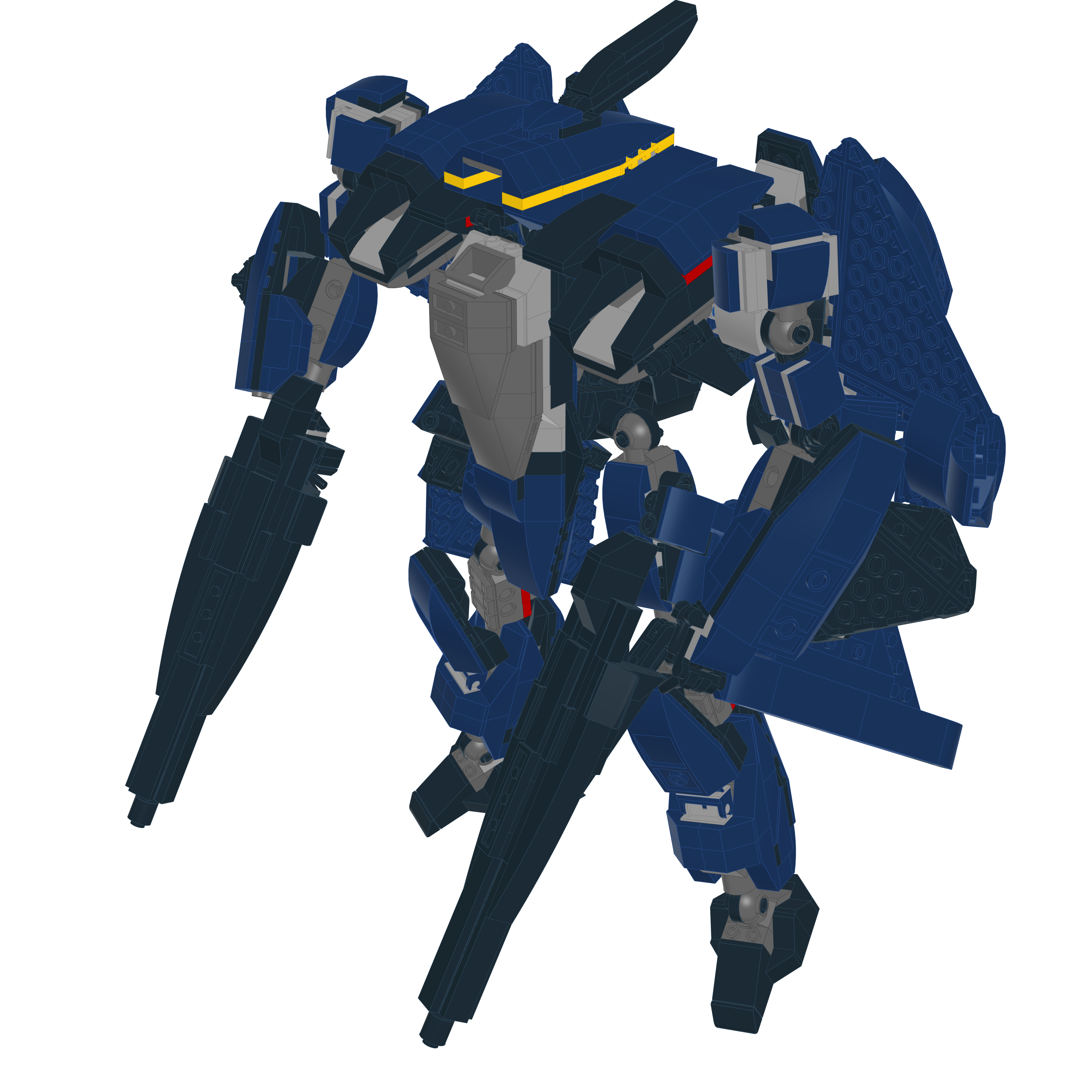 YF-22 OMEGA ONE // FIGHTER LEGO® MOC - BATTROID