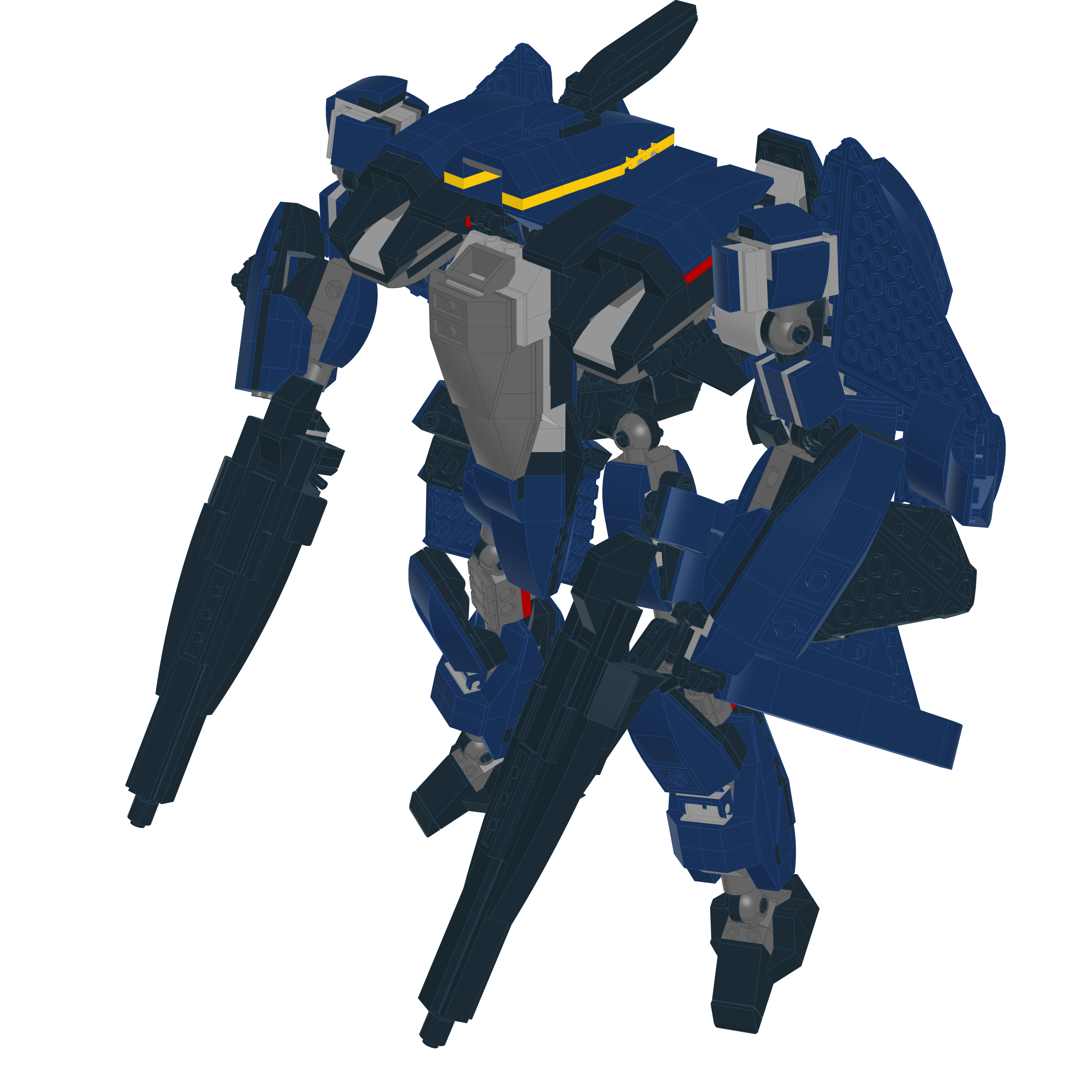 YF-22 OMEGA ONE // GERWALK LEGO® MOC - BATTROID