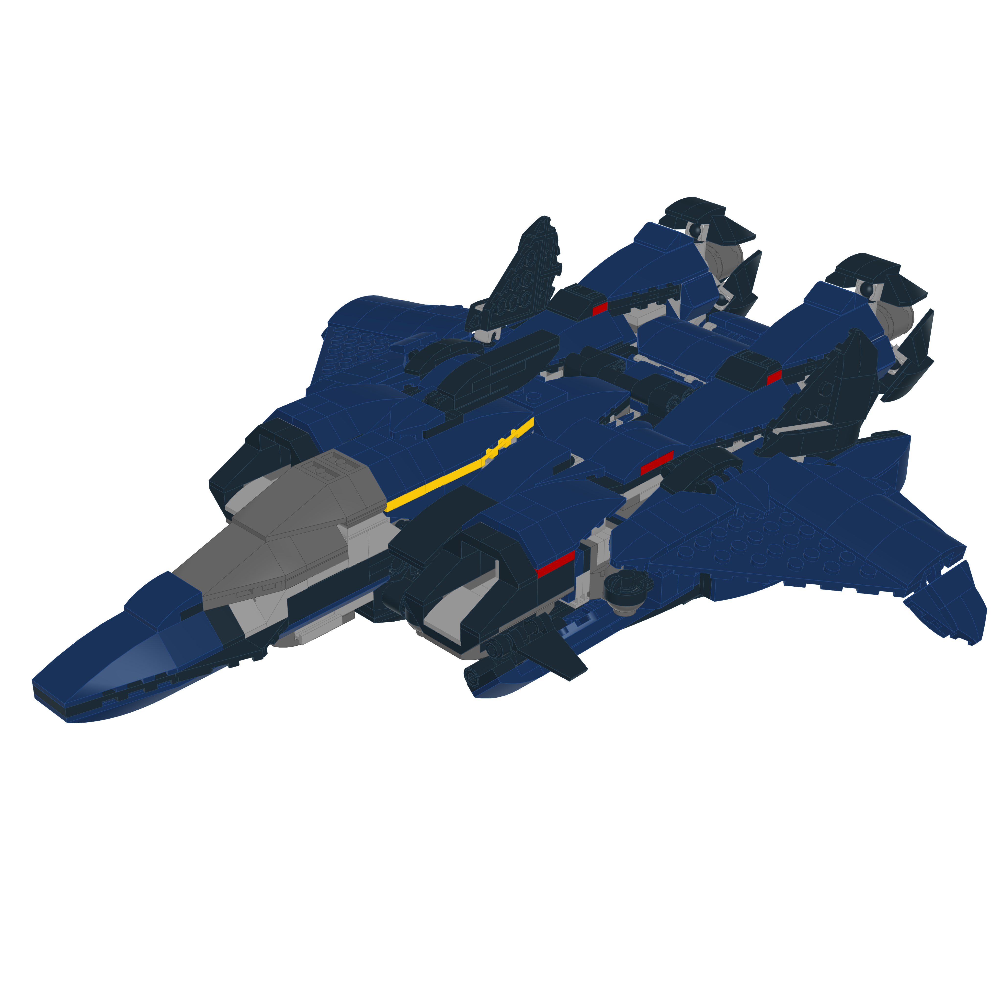 VF-1S VALKYRIE // BATTROID LEGO® MOC - FIGHTER