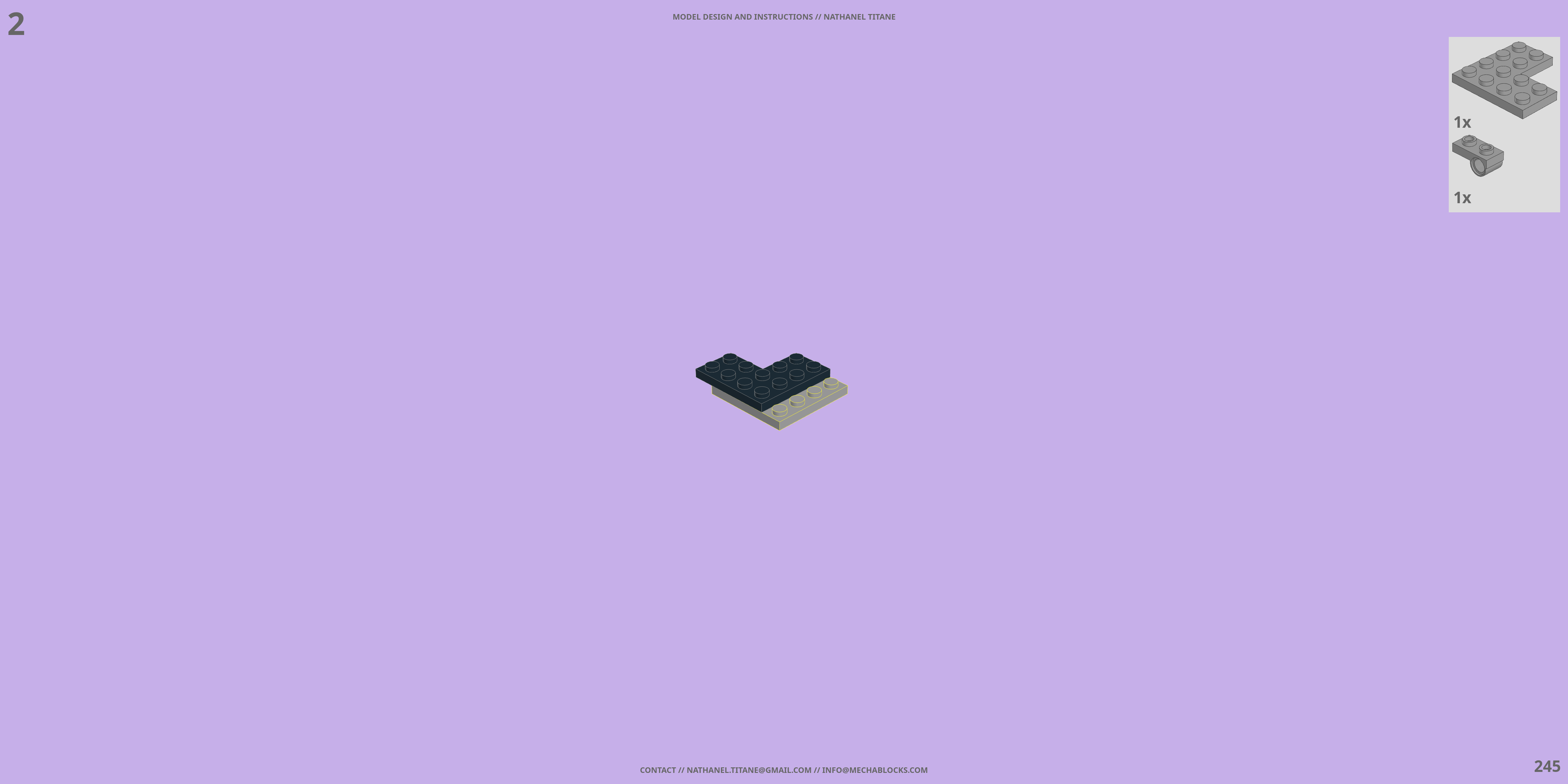 YF-22 OMEGA ONE // GERWALK LEGO® MOC - Instruction Sample - Page 5