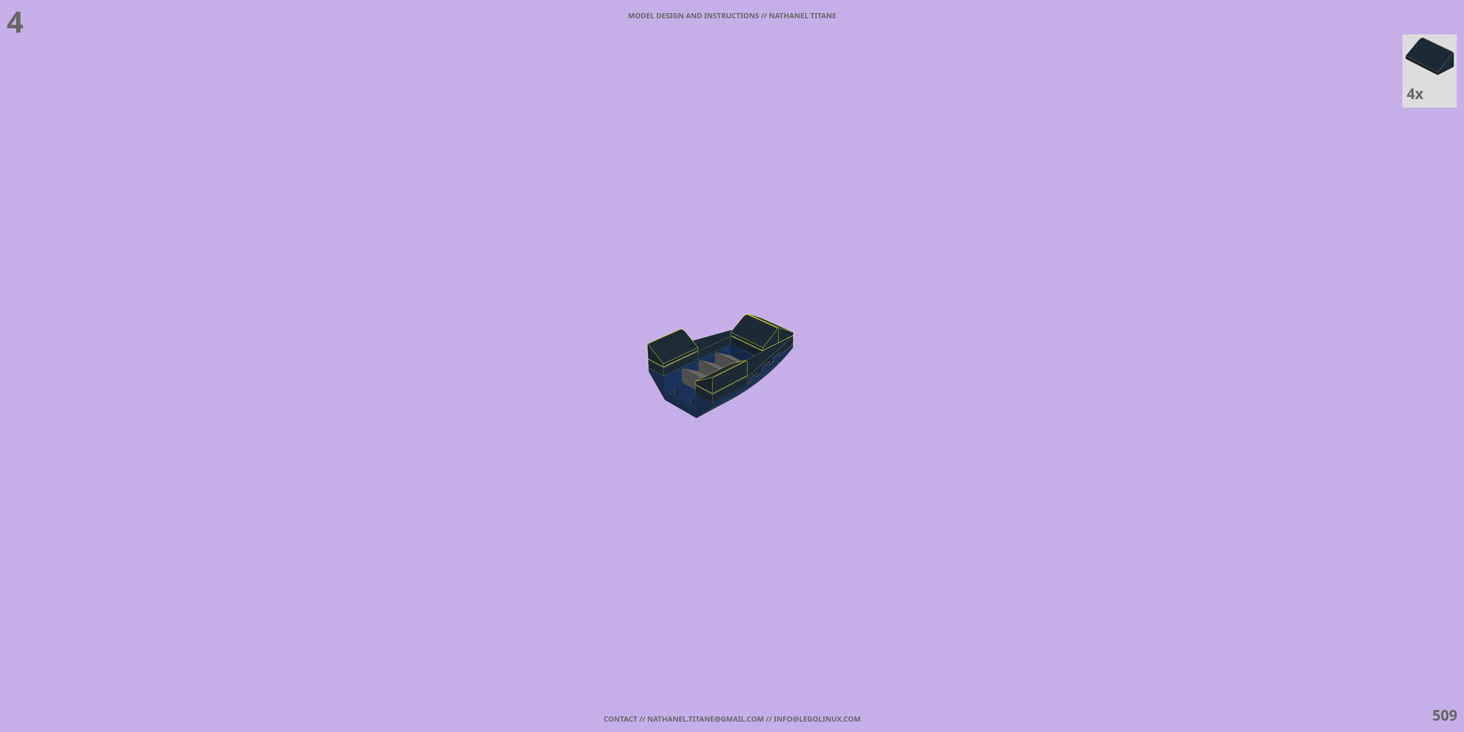 YF-22 OMEGA ONE // GERWALK LEGO® MOC - Instruction Sample - Page 6